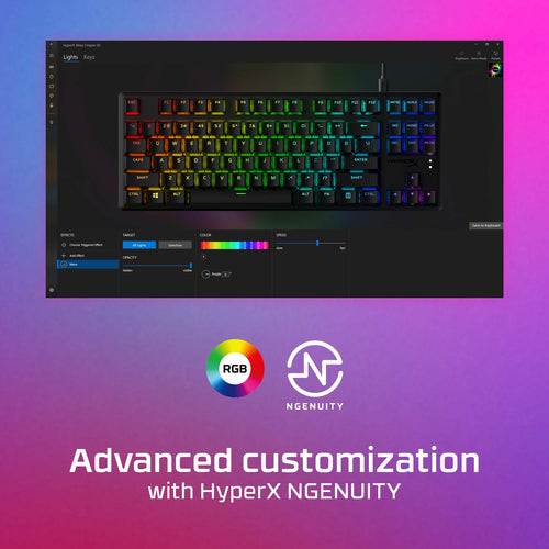 HyperX Alloy Origins Core - Mechanical Gaming Keyboard - HX Red (US Layout)