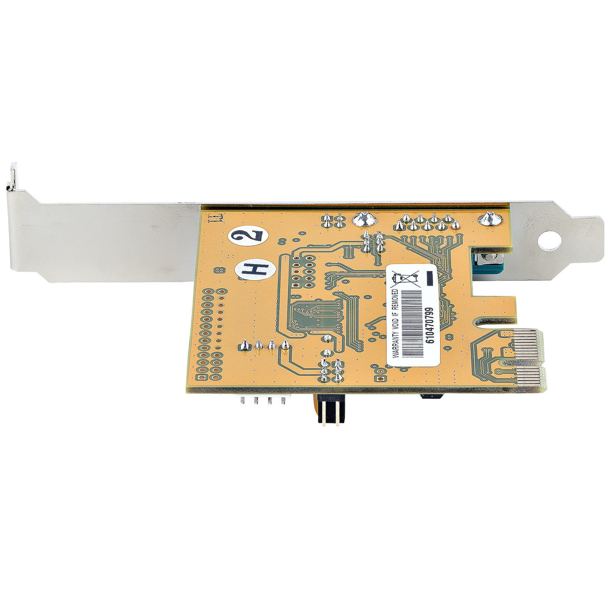 StarTech.com 1-Port PCI Express Serial Card, PCIe to RS232 (DB9) Serial Interface Card, PC Serial Card, 16C1050 UART, Standard/Low Profile Brackets, COM Retention, Windows/Linux - TAA