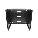 StarTech.com 10U Wall Mount Network Rack - 14" (35.5cm) Deep (Low Profile), 19" Patch Panel Bracket for Shallow Server, IT Equipment, Network Switches - 77lbs/35kg Weight Cap., Black