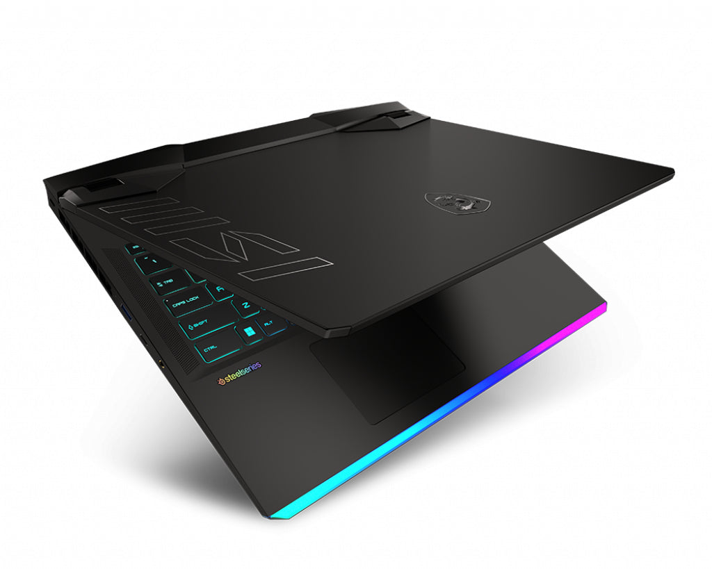 MSI Gaming RAIDER GE77HX 12UHS-223CA laptop Intel® Core™ i9 i9-12900HX 43.9 cm (17.3") 4K Ultra HD 32 GB DDR5-SDRAM 1 TB SSD NVIDIA GeForce RTX 3080 Ti Wi-Fi 6E (802.11ax) Windows 11 Pro Black