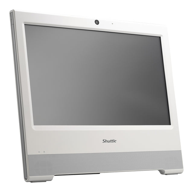 Shuttle All-In-One Barebone X50V8, 15.6" Single-Touch-Screen (resistive), Celeron 5205U, Wifi, IP54, fanless, 24/7 permanent operation