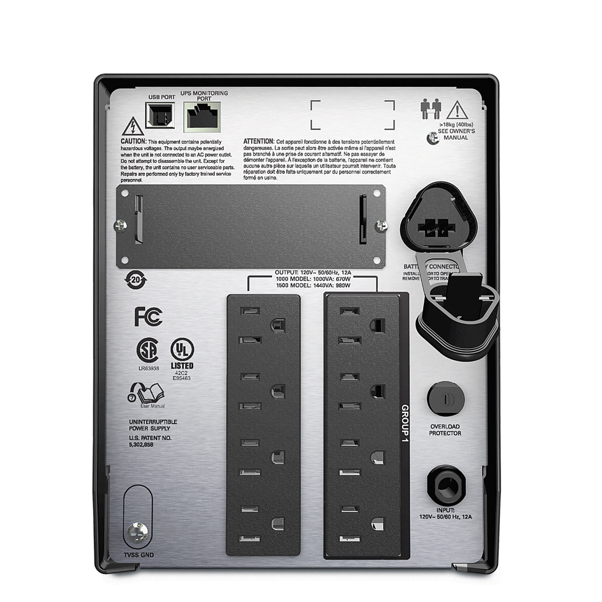 APC Smart-UPS 1.5kVA 120V SHIPBOARD