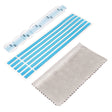 StarTech.com Privacy Screen Adhesive Strips and Mounting Tabs - Universal Installation Kit for Laptop/Computer Monitor Anti Glare Privacy Filters, Replacement Strips/Holder Tabs - TAA