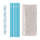 StarTech.com Privacy Screen Adhesive Strips and Mounting Tabs - Universal Installation Kit for Laptop/Computer Monitor Anti Glare Privacy Filters, Replacement Strips/Holder Tabs - TAA