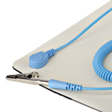 StarTech.com Anti Static Mat, ESD Mat for Electronics Repair, Anti Static Table/Desk Mat w/Detachable Grounding Wire, ANSI/ESD S 4.1, Flexible Thermoplastic Work Pad/Mat, 23x47 in (60x120cm) - TAA