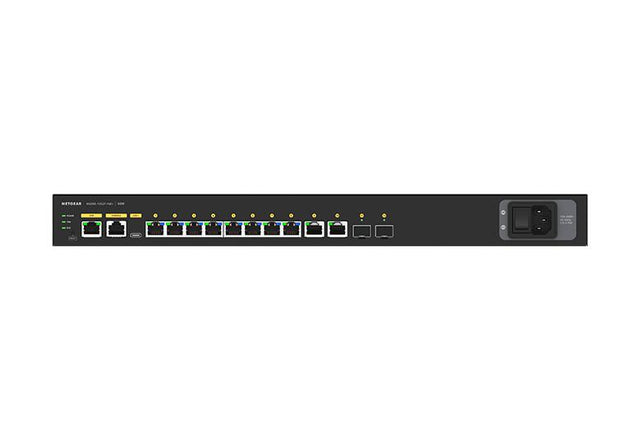 NETGEAR GSM4212P Managed L2/L3 Gigabit Ethernet (10/100/1000) Power over Ethernet (PoE) 1U Black
