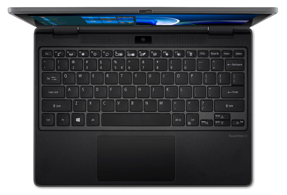 Acer TravelMate TMB311R-32-C31R Intel® Celeron® N N5100 Hybrid (2-in-1) 29.5 cm (11.6") Touchscreen HD 4 GB DDR4-SDRAM 128 GB Flash Wi-Fi 6 (802.11ax) QWERTY Windows 10 Pro English Black