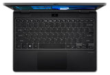 Acer TravelMate TMB311R-32-C31R Intel® Celeron® N N5100 Hybrid (2-in-1) 29.5 cm (11.6") Touchscreen HD 4 GB DDR4-SDRAM 128 GB Flash Wi-Fi 6 (802.11ax) QWERTY Windows 10 Pro English Black