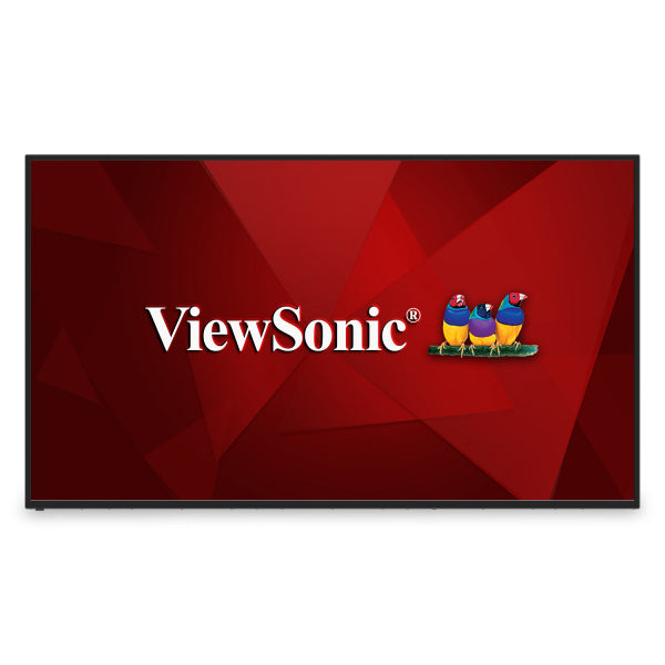 Viewsonic CDE6512 Signage Display Digital signage flat panel 165.1 cm (65") LED Wi-Fi 290 cd/m² 4K Ultra HD Black Built-in processor Android 9.0 16/7