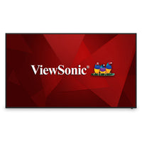 Viewsonic CDE7512 Signage Display Digital signage flat panel 190.5 cm (75") Wi-Fi 330 cd/m² 4K Ultra HD Black Built-in processor Android 9.0 16/7