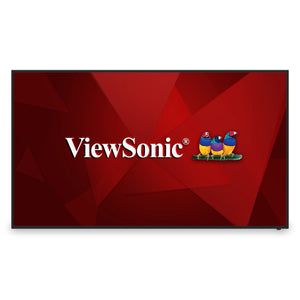 Viewsonic CDE7512 Signage Display Digital signage flat panel 190.5 cm (75") Wi-Fi 330 cd/m² 4K Ultra HD Black Built-in processor Android 9.0 16/7