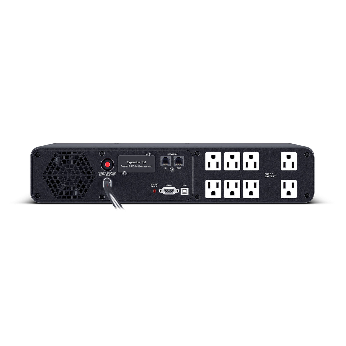 CyberPower CP1500PFCRM2U uninterruptible power supply (UPS) Line-Interactive 1.5 kVA 1000 W 8 AC outlet(s)