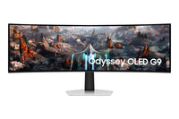 Samsung LS49CG932SNXZA computer monitor 124.5 cm (49") 5120 x 1440 pixels Dual QHD OLED Silver