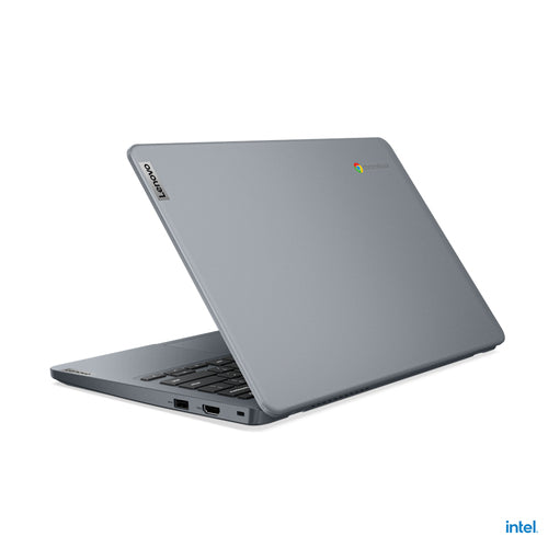 Lenovo 14e Chromebook Gen 3 Intel® N N100 35.6 cm (14") HD 4 GB LPDDR5-SDRAM 32 GB eMMC Wi-Fi 6E (802.11ax) ChromeOS Grey QWERTY US English