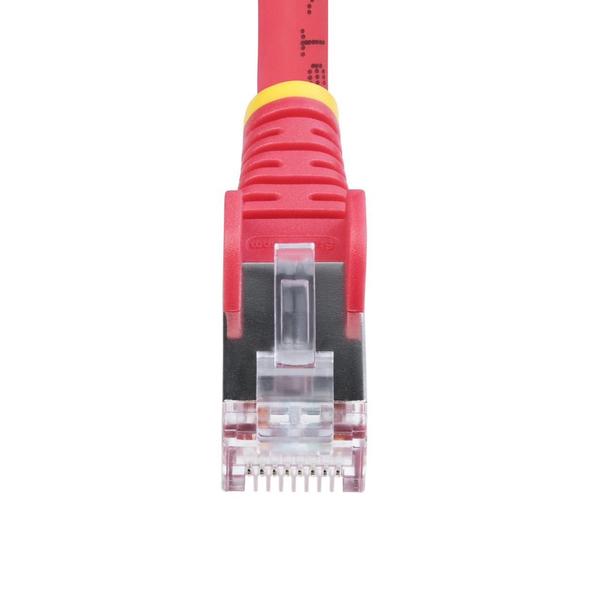 StarTech.com 15ft Red CAT6a Ethernet Cable, Snagless RJ45, 10GbE, 100W PoE++, S/FTP, LSZH, 27AWG Pure Bare Copper Wire, 500MHz, Shielded Network Patch Cord w/Strain Reliefs, Individually Tested/ETL Verified
