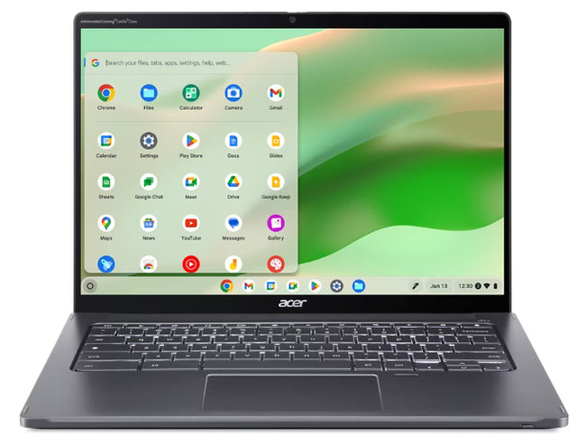 Acer Chromebook Enterprise Spin 714 CP714-2WN-320J Intel® Core™ i3 i3-1315U 35.6 cm (14") Touchscreen Full HD 8 GB LPDDR4x-SDRAM 256 GB SSD Wi-Fi 6E (802.11ax) ChromeOS Grey