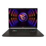 MSI Gaming Vector GP78HX 13VH-235CA Intel® Core™ i7 i7-13700HX Laptop 43.2 cm (17") Quad HD+ 32 GB DDR5-SDRAM 1 TB SSD NVIDIA GeForce RTX 4080 Wi-Fi 6E (802.11ax) Windows 11 Home Black