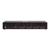 StarTech.com Secure 4-Port Dual-Monitor KVM Switch, 1x DisplayPort In to 2x HDMI Out, 4K 60Hz, NIAP 4.0 Desktop KVM, CAC, Metal Housing, Made in the USA