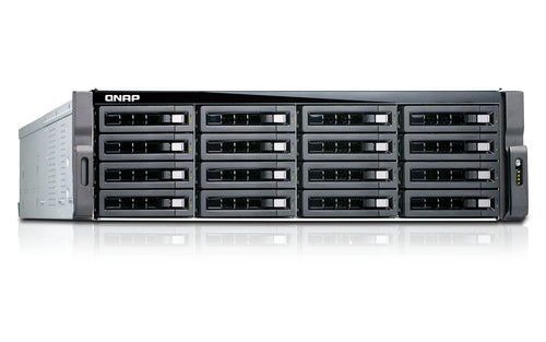 QNAP TDS-16489U R2 NAS Rack (3U) Intel® Xeon® E5 v4 E5-2630V4 128 GB DDR4 0 TB Aluminium, Black