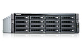 QNAP TDS-16489U R2 NAS Rack (3U) Intel® Xeon® E5 v4 E5-2630V4 256 GB DDR4 0 TB Aluminium, Black
