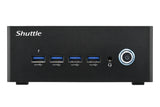 Shuttle Nano PC NT10H9, Intel Core Ultra 9 185H, Intel Arc graphics, 2xHDMI, 2xUSB 4.0 (DP), 2x2.5Gbit LAN, incl. VESA 24/7 permanent operation