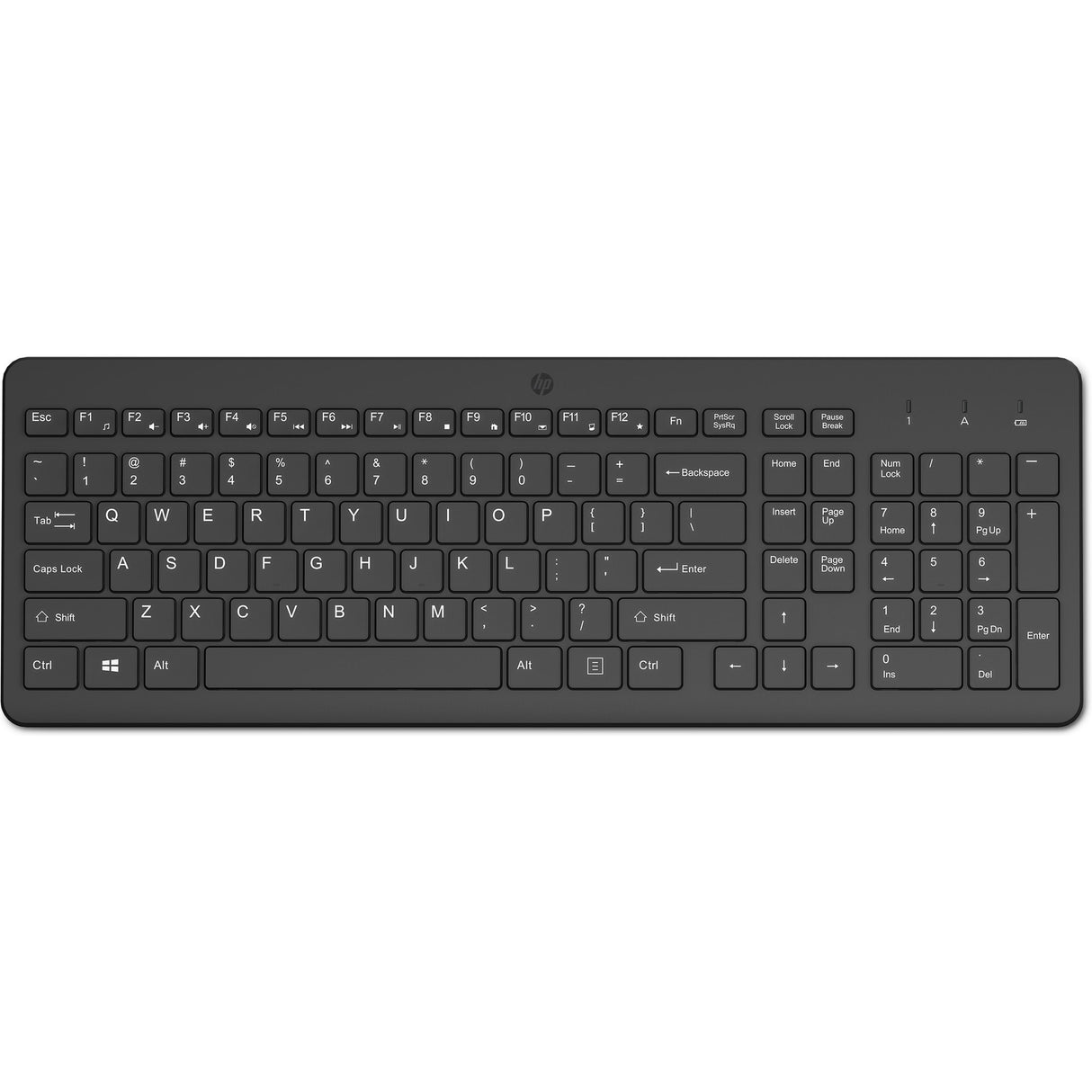 HP SMART BUY 225 WL KBD keyboard Universal RF Wireless Black
