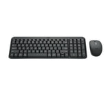 Logitech MK250 Compact Bluetooth Wireless Combo keyboard Mouse included Universal RF Wireless + Bluetooth QWERTY US English Graphite