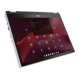 ASUS Chromebook Vibe CX34 Flip CX3401FBA-DS31T-CB Intel® Core™ i3 i3-1215U 35.6 cm (14") Touchscreen WUXGA 8 GB LPDDR4x-SDRAM 128 GB SSD Wi-Fi 6E (802.11ax) ChromeOS White