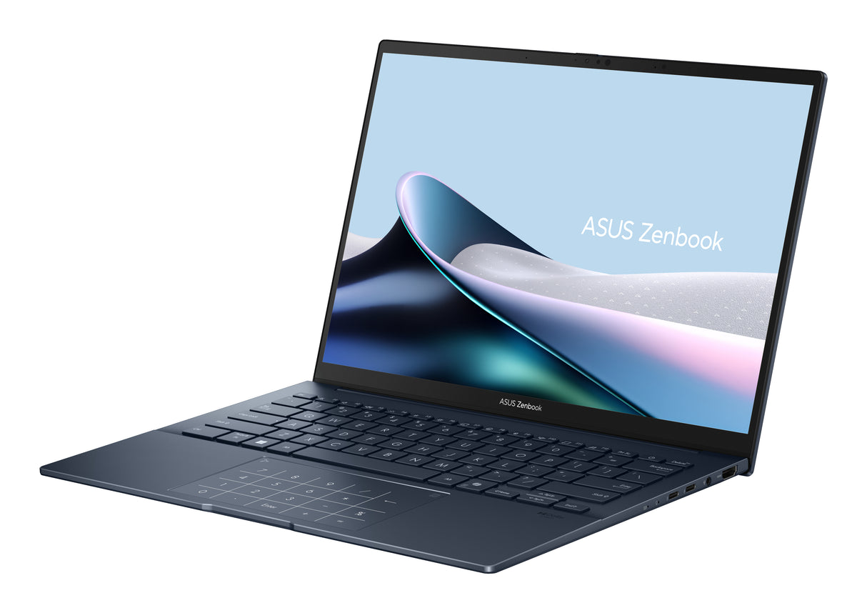 ASUS Zenbook 14 OLED UX3405CA-DS51T-CA Intel Core Ultra 5 225H Laptop 35.6 cm (14") WUXGA 16 GB LPDDR5x-SDRAM 512 GB SSD Wi-Fi 7 (802.11be) Windows 11 Home Blue