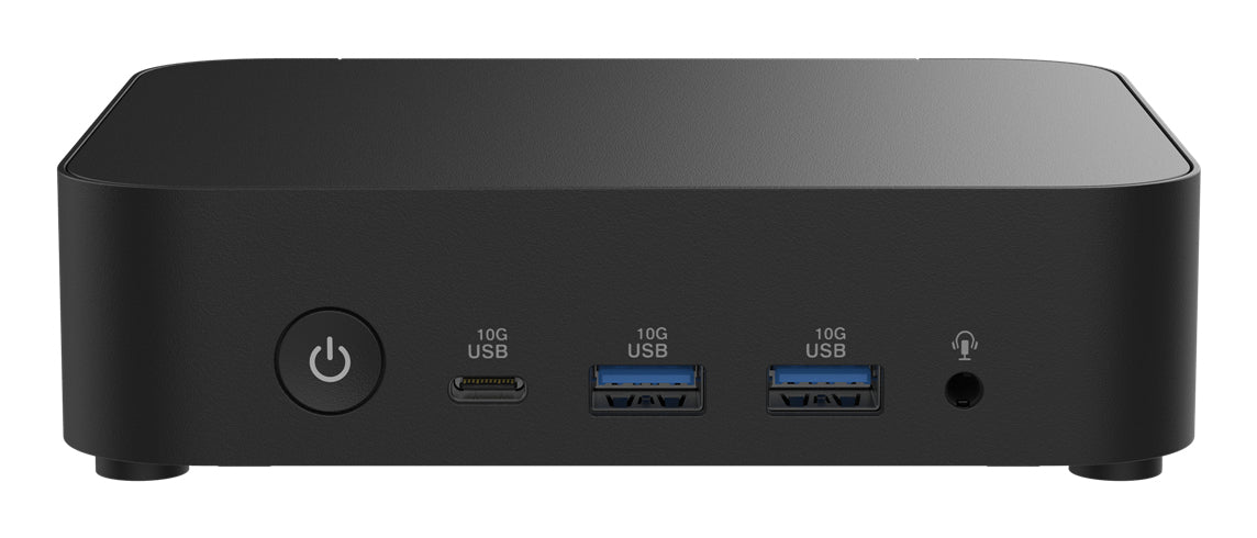 ASUS NUC RNUC14MNK15051AU PC/workstation Intel® N N150 8 GB DDR5-SDRAM 128 GB SSD Windows 11 Home Mini PC Black