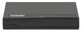 Intellinet 8-Port Gigabit Ethernet Switch, Desktop Size, Plastic, IEEE 802.3az (Energy Efficient Ethernet), Black