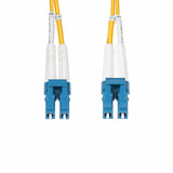 StarTech.com 25m (82ft) LC to LC (UPC) OS2 Single Mode Duplex Fiber Optic Cable, 9/125µm, 100G, Bend Insensitive, Low Insertion Loss - LSZH Fiber Jumper Cord