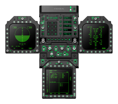 Moza Racing FMP18 Panel Bundle Flight panel set