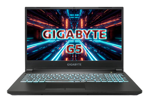 GIGABYTE Gaming G5 GD-51US123SO laptop Intel® Core™ i5 i5-11400H 39.6 cm (15.6") Full HD 16 GB DDR4-SDRAM 512 GB SSD NVIDIA GeForce RTX 3050 Wi-Fi 6 (802.11ax) Windows 11 Home Black