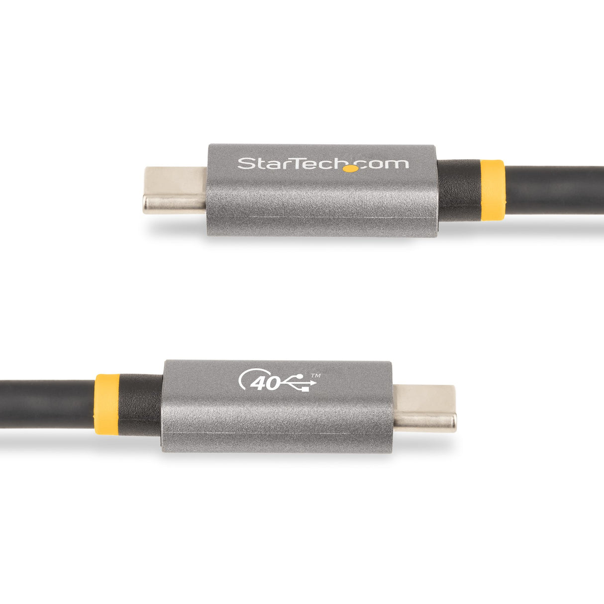 StarTech.com 3ft (1m) USB4 Cable 40Gbps, 100W (5A) Power Delivery, 8K 120Hz / 4K 240Hz DP Alt Mode, USB-IF Certified USB-C Cable - Thunderbolt Compatible