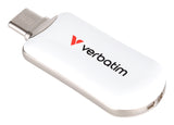 Verbatim Plectra USB-C Flash Drive White 64GB