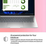 HP EliteBook 6 G1i AI PC Wolf Pro Security Edition Intel Core Ultra 7 255U Laptop 35.6 cm (14") Touchscreen WUXGA 16 GB DDR5-SDRAM 512 GB SSD Wi-Fi 7 (802.11be) Windows 11 Pro Silver