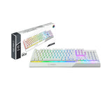 MSI VIGOR GK30 keyboard Gaming USB White