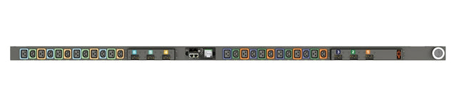 Vertiv Geist MNR5MGW1-24PBB8-6PS15D0A10-S-A power distribution unit (PDU) 24 AC outlet(s) 0U Black