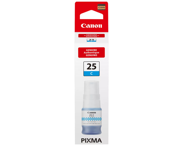 Canon GI-25 Cyan Ink Bottle