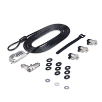 StarTech.com Laptop/Desktop & Peripheral Lock Kit, Theft-Deterring Security Lock, K-Slot, 10ft (3m) Steel Cable, 3x Devices, User-Resettable 4-Digit Lock - TAA