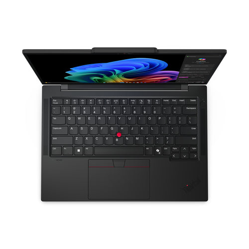 Lenovo ThinkPad T14s Gen 6 (Snapdragon) Copilot+ PC X1P-42-100 Laptop 35.6 cm (14") WUXGA 16 GB LPDDR5x-SDRAM 512 GB SSD Wi-Fi 7 (802.11be) Windows 11 Pro Black