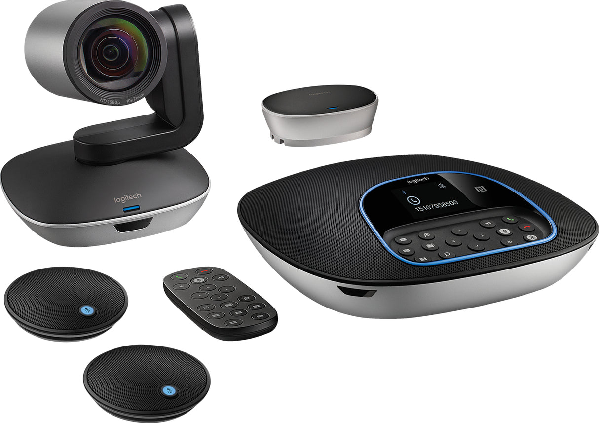 Logitech 960-001060 video conferencing system 20 person(s) Group video conferencing system
