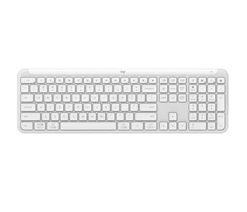 Logitech Signature Slim K950 keyboard Office RF Wireless + Bluetooth QWERTY English White