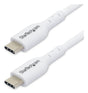 StarTech.com 3ft (1m) USB-C Charging Cable, Charge & Sync, 60W (3A) PD, USB 2.0 Laptop Charger Cable - White USB C Charging Cord