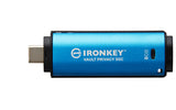 Kingston Technology IronKey 8GB USB-C Vault Privacy 50C AES-256 Encrypted, FIPS 197