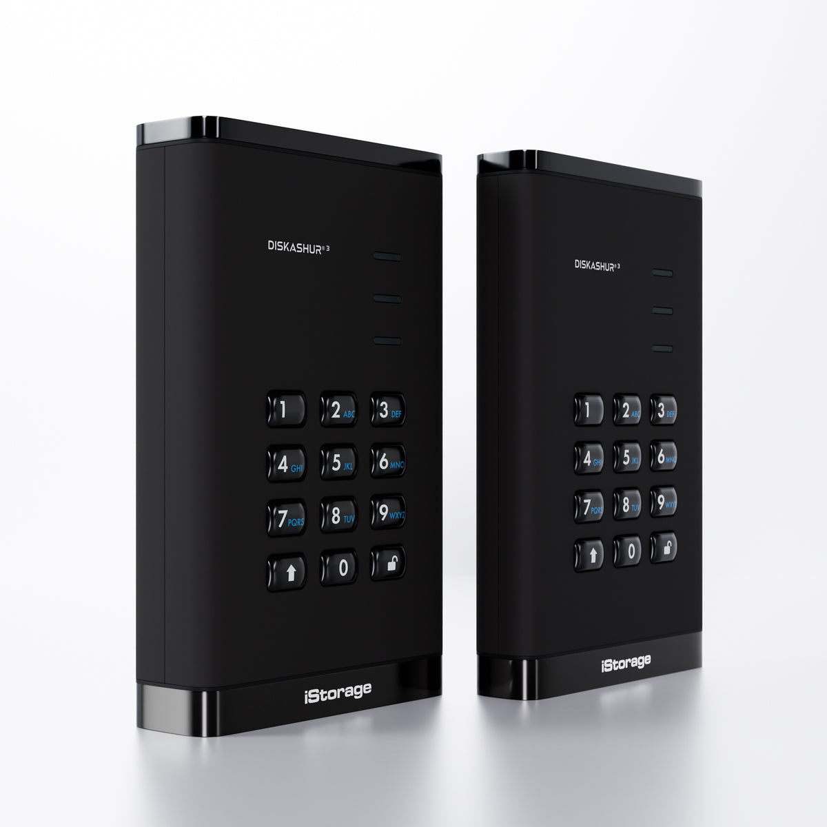 iStorage diskAshur3 Hardware Encrypted SSD by -Black