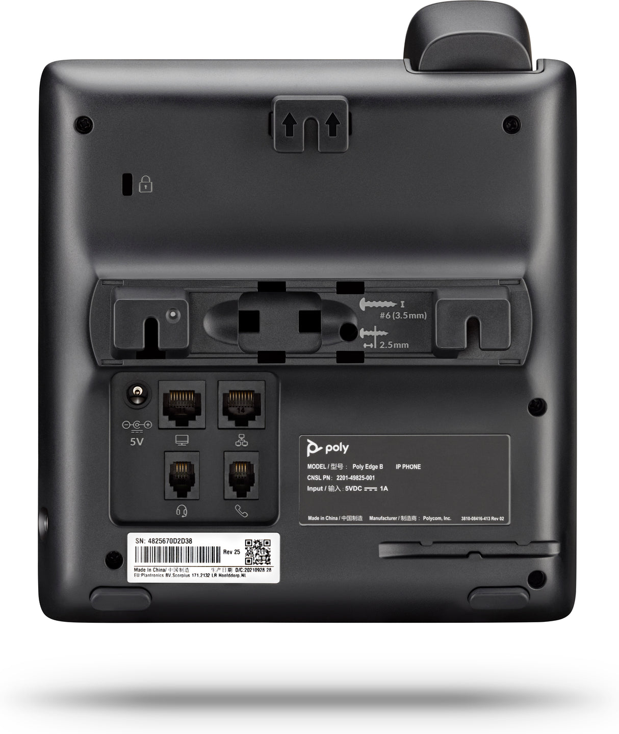HP Poly Edge B20 IP Phone and PoE-enabled