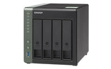 QNAP TS-431KX NAS Tower Annapurna Labs AL214 2 GB DDR3 0 TB QNAP Turbo System Black