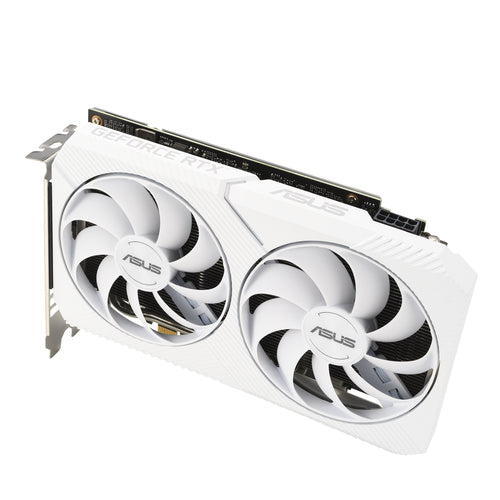 ASUS DUAL-RTX3060-O12G-WHITE graphics card NVIDIA GeForce RTX 3060 12 GB GDDR6